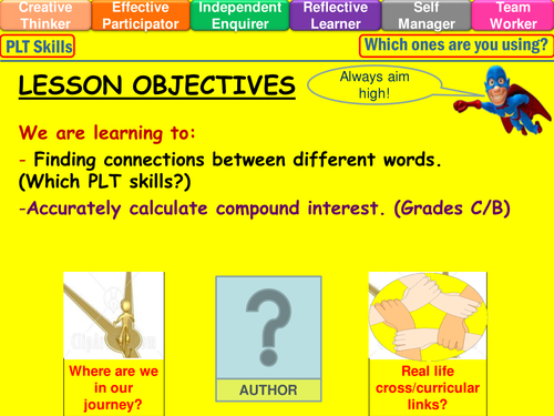 Maths Ks4 Compound Interest Teaching Resources