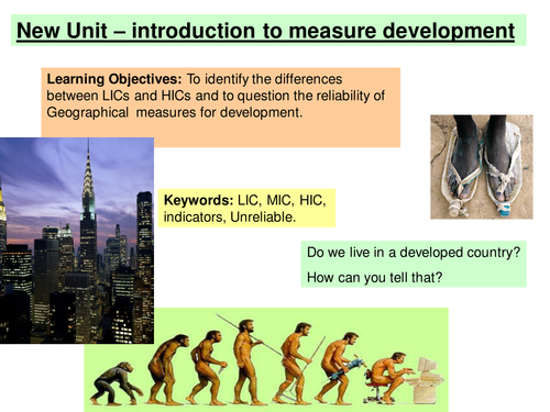 Indicators of development