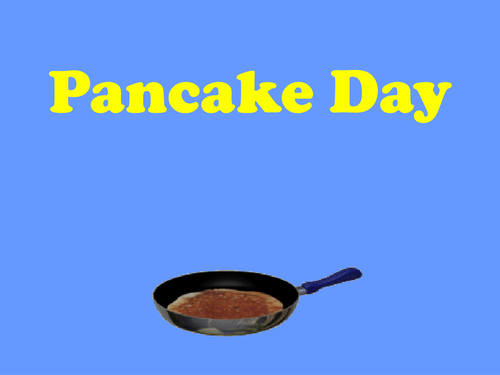 Pancake Day PowerPoint - Jesus in the Desert