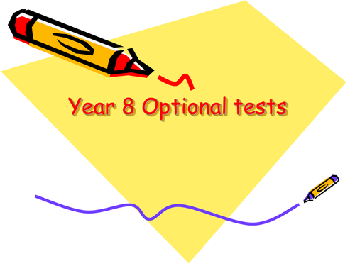 Optional Tests in English Preparation Lesson 9