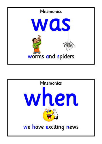 Mnemonics