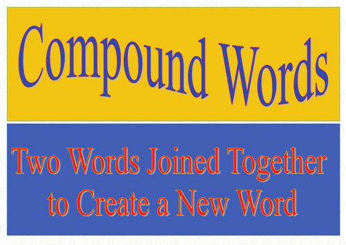 Compound Words | Teaching Resources