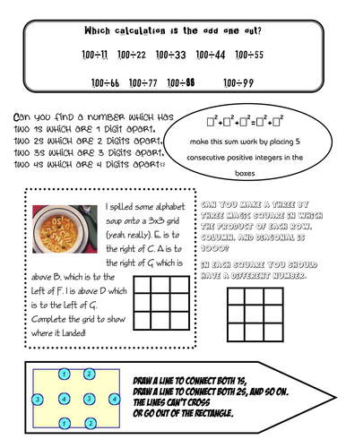 Maths Worksheets  KS3 & KS4 Printable PDF Worksheets