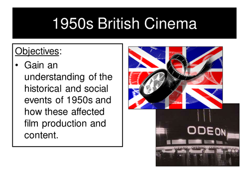 Film Through History Lesson 1950s