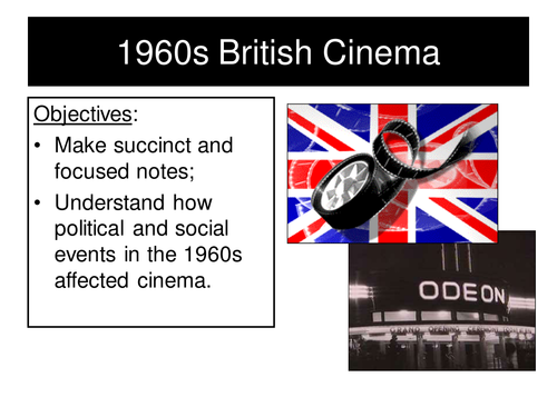 Film Through History Lesson 1960s
