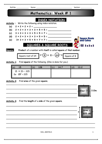 grade 5 maths worksheet teaching resources