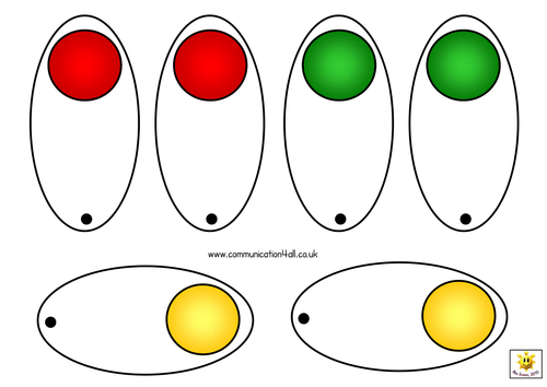 Traffic Light Fans And Posters Teaching Resources