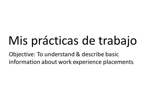 MIs practicas de trabajo