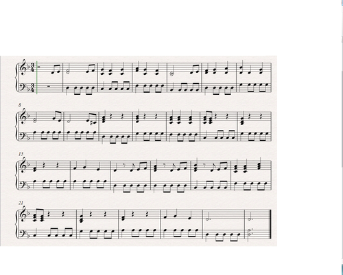 Pirates of the Carribean score: identify elements