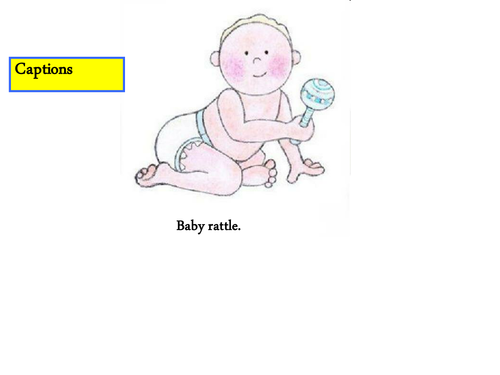 Captions - Choosing the correct caption