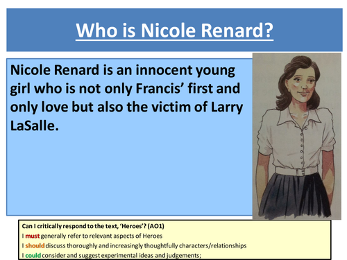 Character - Heroes, Robert Cormier