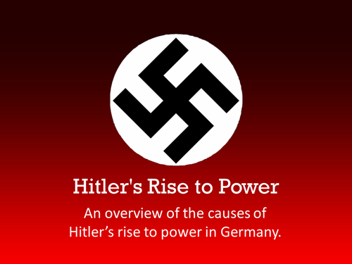 Hitler's Rise to Power