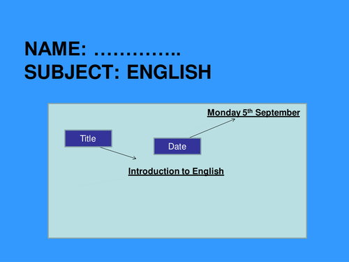 Detective and Crime Lessons Language Skills Intro