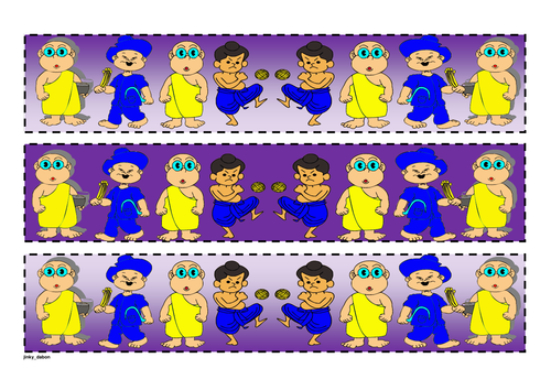 Thai Themed cut-out border