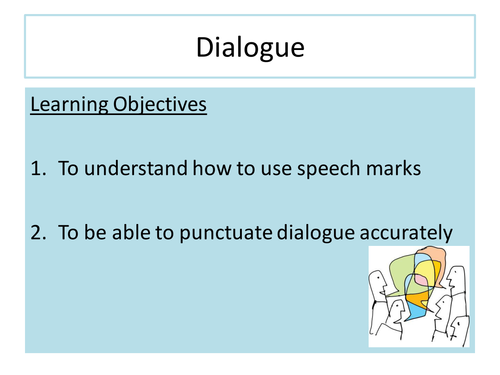 Dialogue and Semi Colons