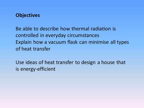 Applications of Heat Transfer