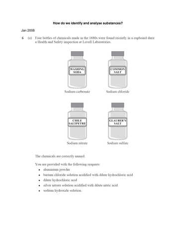 AQA C3 Revision questions