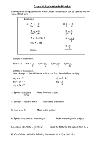 4 grade worksheets igcse maths for hopephilippa Teaching Resources   Rearranging by Equations