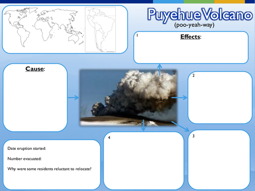 Puyehue Volcano and its effects