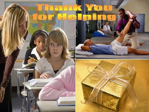 Letter Writing - Thank You for Helping Me