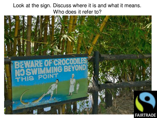 Fairtrade Fortnight Creative Writing Lesson