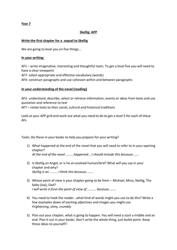 Skellig APP assessment