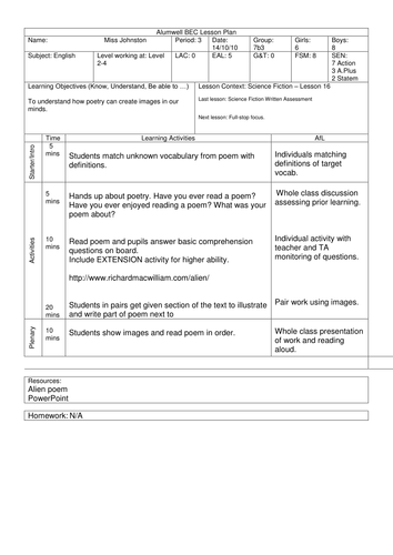 The Alien in the Playground