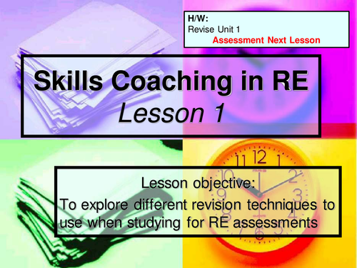 Preparing for exams - a Power Point slide show