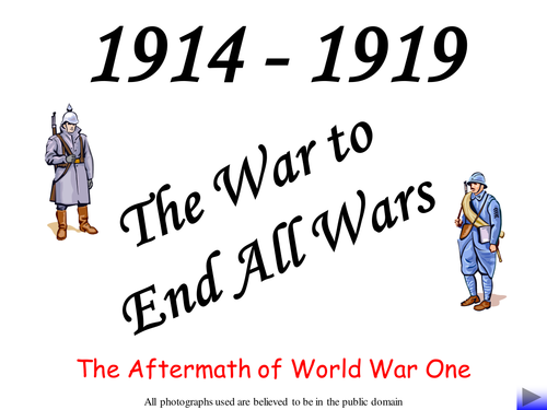 Aftermath of WW1