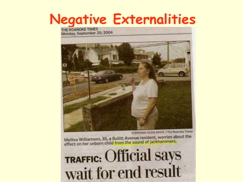 Marginal Analysis #2 of3: - Negative Externalities