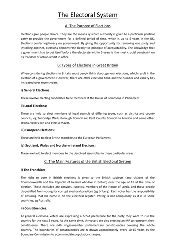 The Electoral System (Buchanan)