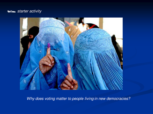 British electoral systems - general presentation