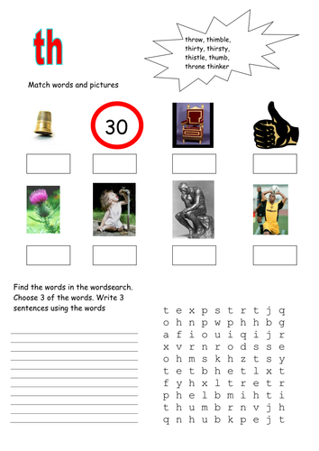 th words | Teaching Resources