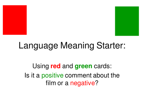 Implied Meaning Quiz