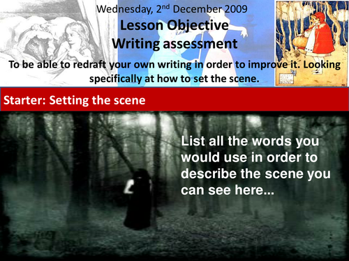 Rewriting A Fairytale - 3 Little Pigs KS3 lesson