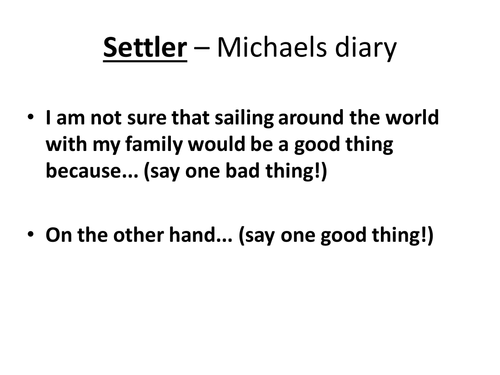 Kensuke's Kingdom Scanning and Skimming