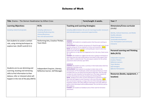 The Demon Headmaster S&L and Scanning lessons