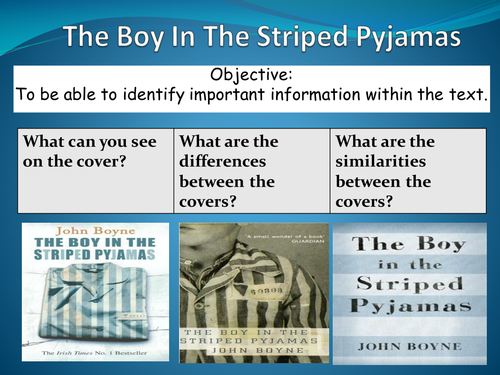 Boy In The Striped Pyjamas - Intro Lesson