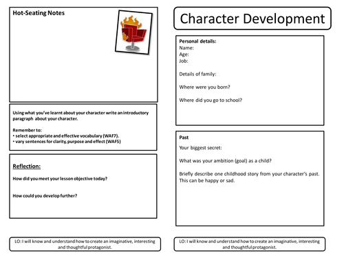 Create an imaginative, interesting character