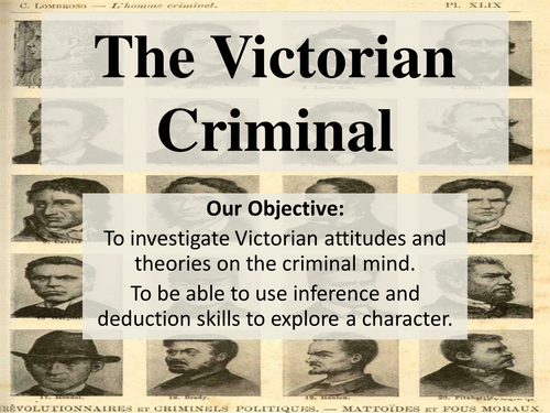 Victorian Crime - The Victorian Criminal