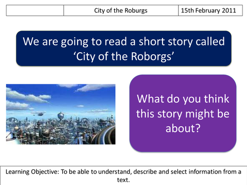 The City Of Roborgs - Lesson 1