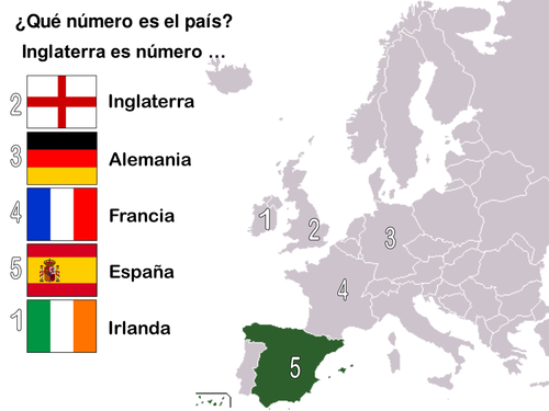 Presentation of 5 European countries