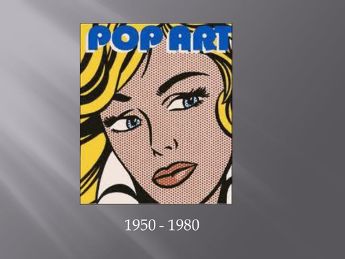 Pop art introduction