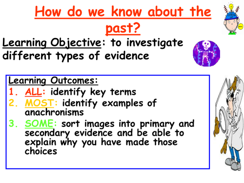 What Is History Year 7 Lesson PP finding out..