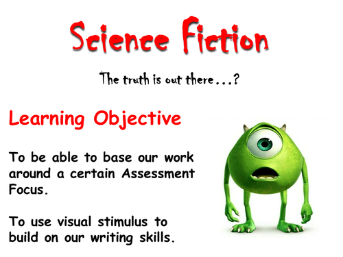 Using Science Fiction Visual Images to Shape Writi