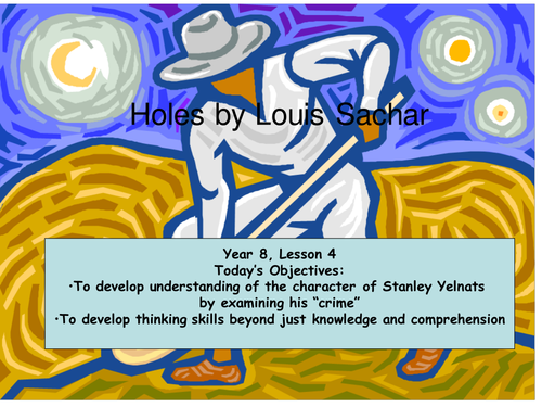 PPT - Holes By: Louis Sachar PowerPoint Presentation, free