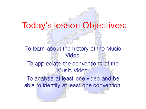 Music Business Coursework - History of Pop Video
