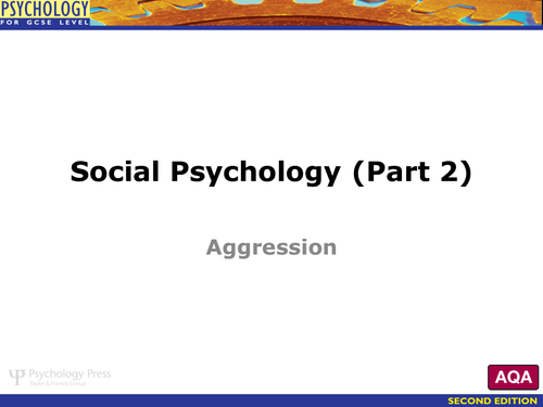Pscychology Full lesson Powerpoint - Aggression