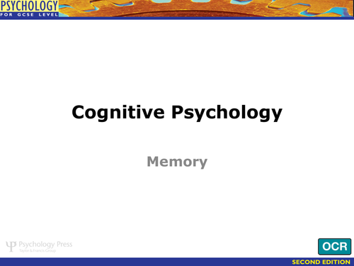 Psychology Full lesson Powerpoint - Memory