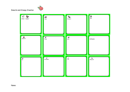 Insects and Creepy Crawlies